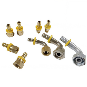 Tất cả c&aacute;c loại cụm ống linh hoạt bằng đồng thau thủy lực SS316 phụ kiện kh&oacute;a đẩy ống