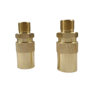 Connecteur rapide m&acirc;le en laiton standard am&eacute;ricain, enfichable pour connecter les raccords de tuyaux de tubes d'eau