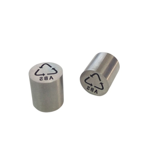 Inserts de recyclage de date en acier inoxydable de vente chaude pour moule en plastique